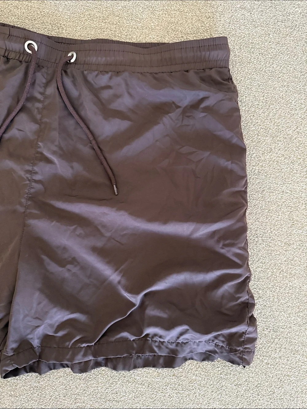 Primitive Men’s Brown Swim Trunks with Drawstring Sz XL